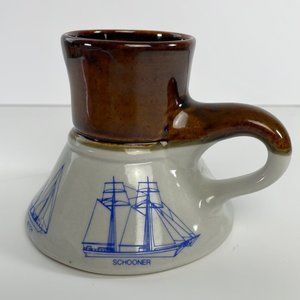 Vintage Sailboats Mariner Pottery Mug